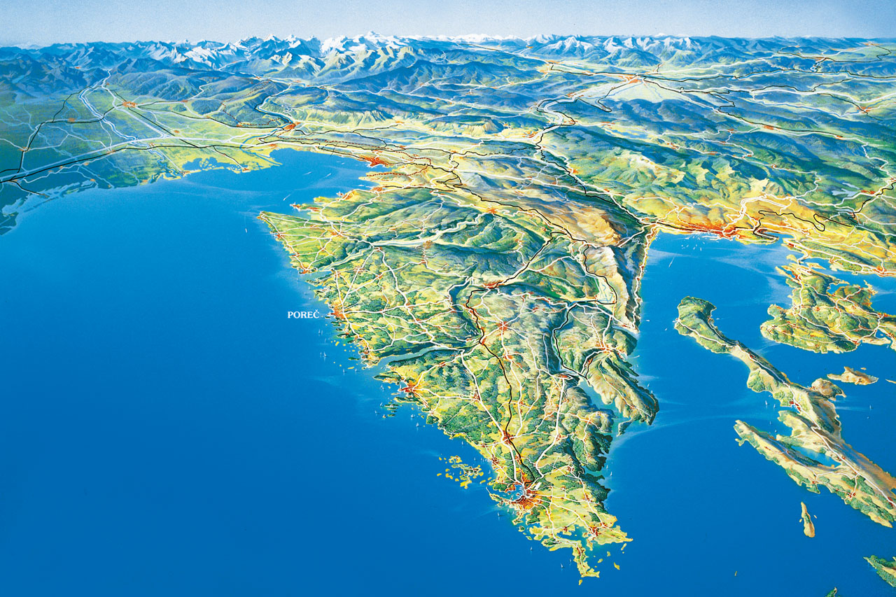 Slika poluotoka Istre