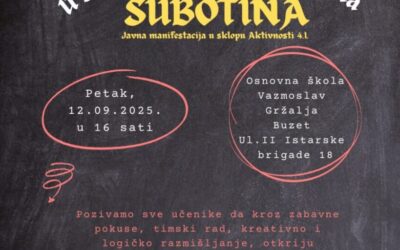i-STEM avantura na Subotini!
