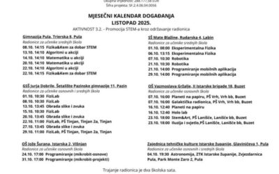 Doživi STEM jesen – otkrij, istraži i stvori!