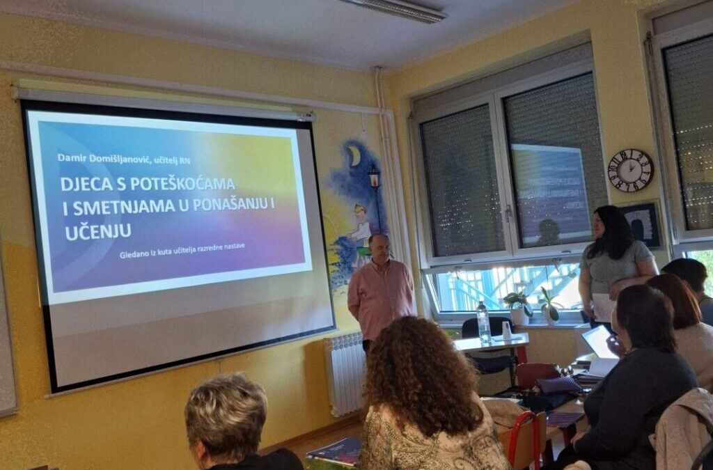Predavanje „Učenici s poteškoćama i smetnjama u ponašanju i učenju“ 