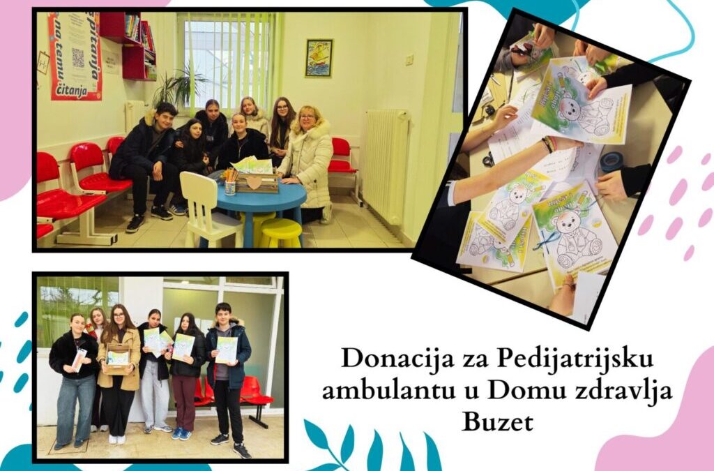 Donacija za Pedijatrijsku ambulantu u Domu zdravlja Buzet