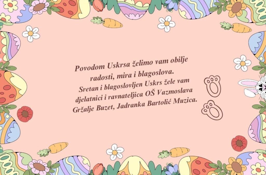 Sretan Uskrs!