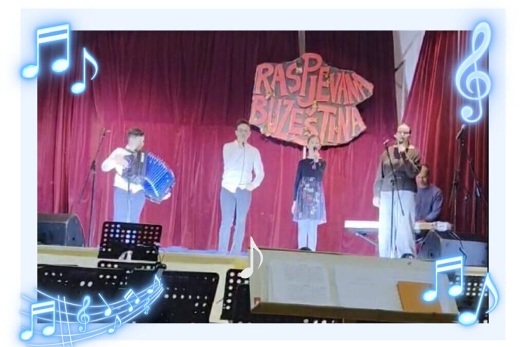Nastup naših učenika na “Raspjevanoj Buzeštini”