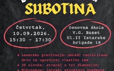 U susret Subotini i novoj školskoj godini: ZTK IŽ donosi STEM avanturu u OŠ Buzet!