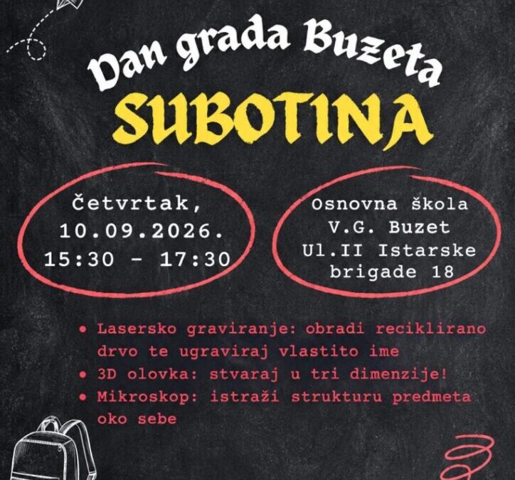 U susret Subotini i novoj školskoj godini: ZTK IŽ donosi STEM avanturu u OŠ Buzet!
